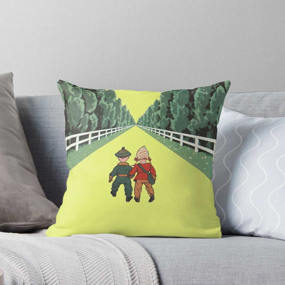 Item preview, Throw Pillow designed and sold by HOTFROMTHESHED.