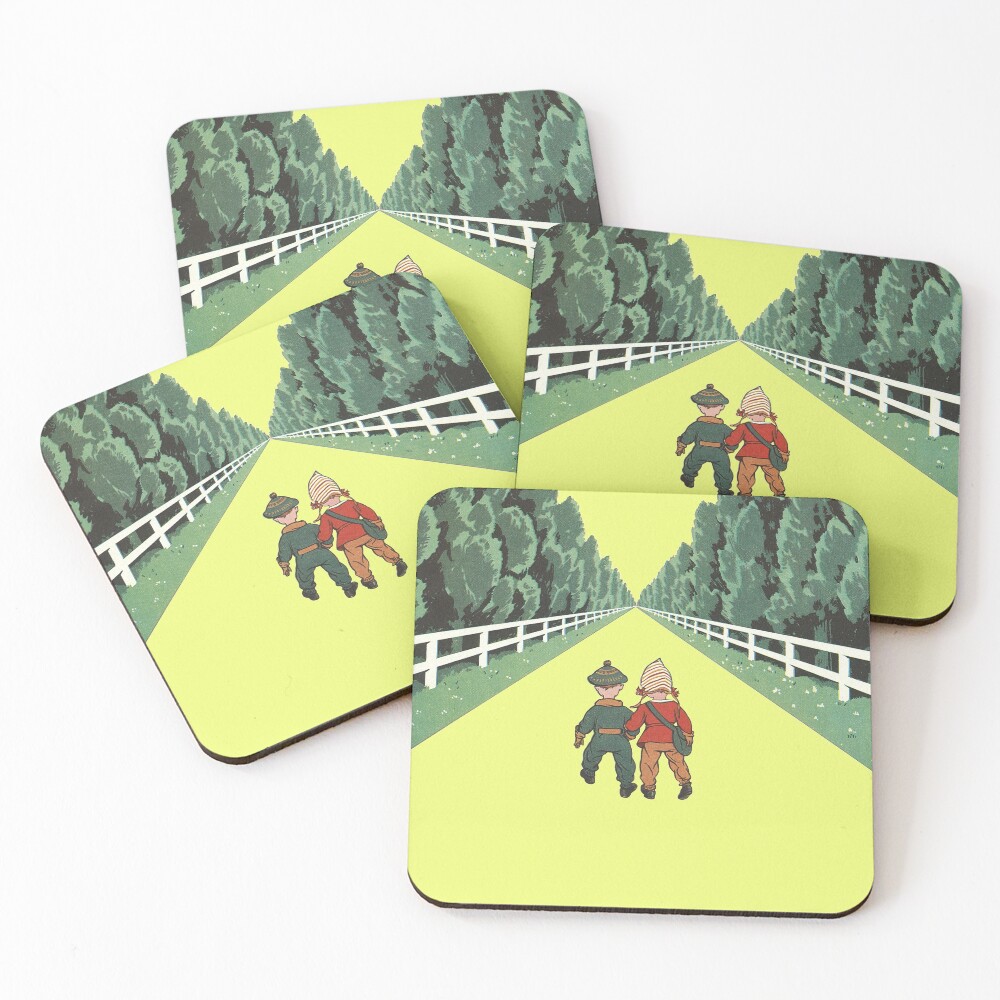 Item preview, Coasters (Set of 4) designed and sold by HOTFROMTHESHED.