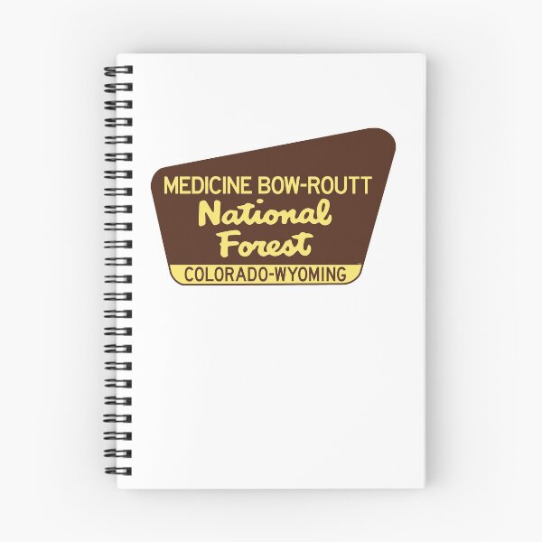 Item preview, Medicine Bow - Routt National Forest Colorado Wyoming Laptop Luggage Bumper  designed and sold by DESTINATIONS DECAL.