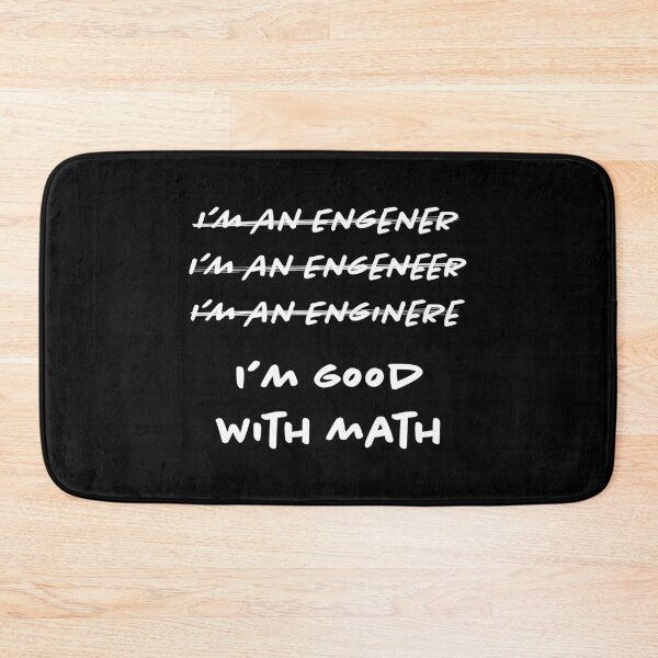 Item preview, I am good with Math - Engineer designed and sold by Magda Hanak.