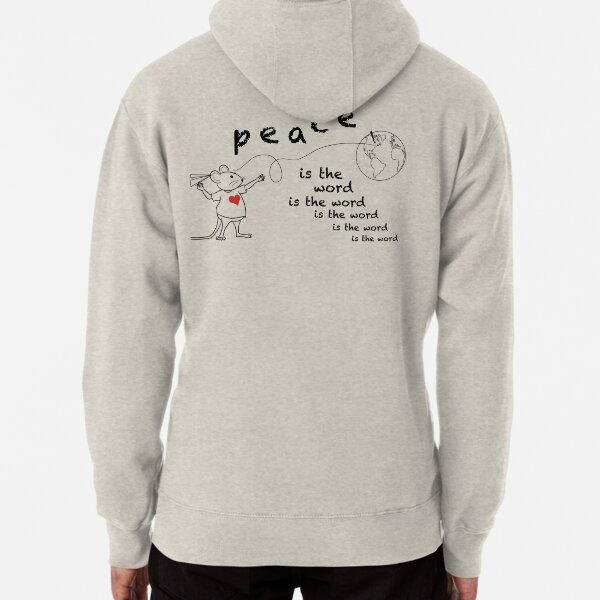 Item preview, MantraMouse® Peace is the Word Cartoon designed and sold by Donna Martini.