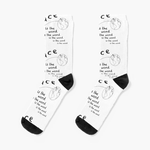 Item preview, MantraMouse® Peace is the Word Cartoon designed and sold by Donna Martini.