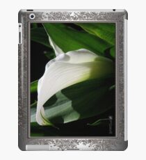 Zantedeschia named Crystal Blush iPad Case/Skin