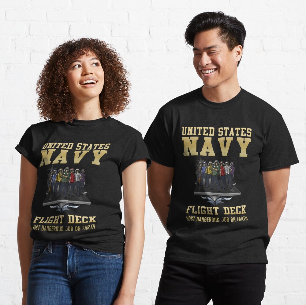 "Navy Flight Deck" Tshirt by MosheMraz Redbubble