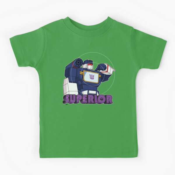 Soundwave: Superior (bust) - for dark shirts Kids T-Shirt