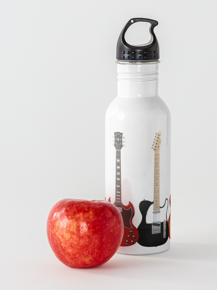 Alternate view of Four Electric Guitars Water Bottle