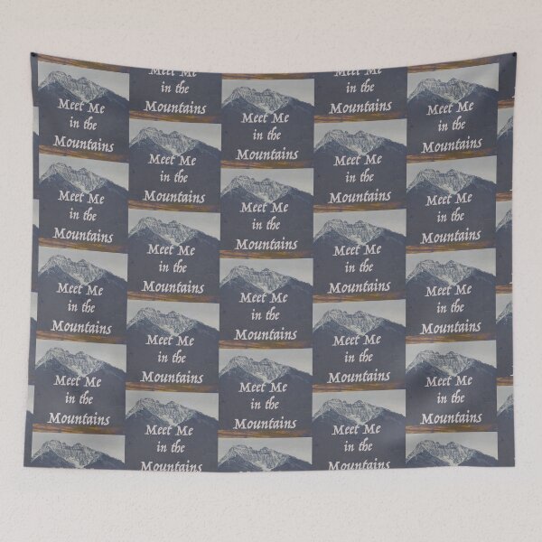 Item preview, Meet Me In The Mountains designed and sold by Ollivrosa.