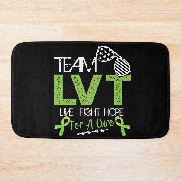 Item preview, Live Fight Hope for a Cure Team LVT Licensed Veterinary Technician Gift designed and sold by Dressed For Duty.