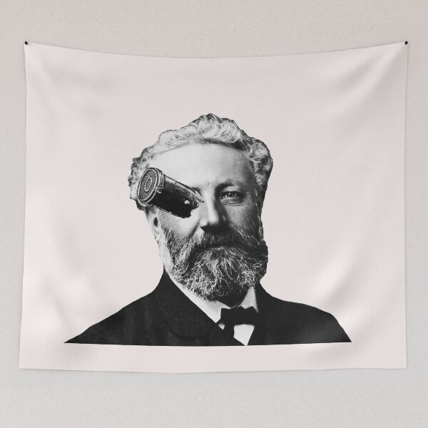 Item preview, Jules Verne designed and sold by lucamendieta.