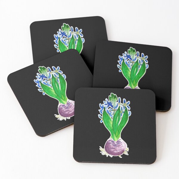 Item preview,  Christmas Hyacinth Flower Watercolor Decor designed and sold by Ivy Lily Art.
