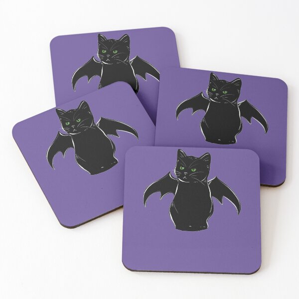 Item preview, Halloween Kitty Bat designed and sold by FrictionMaxxing.