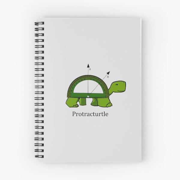 Item preview, Protracturtle -  Funny Math Turtle designed and sold by Bethcentral Designs.
