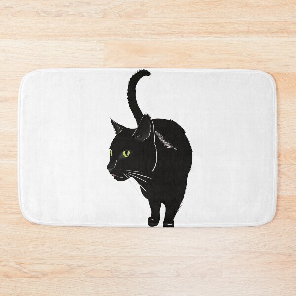 Item preview, Black kitty cat designed and sold by Lucinda Beckett.