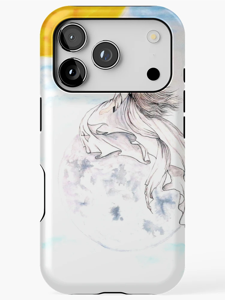 Thumbnail 1 of 4, iPhone Case, Moon Lady designed and sold by Roya Alami.