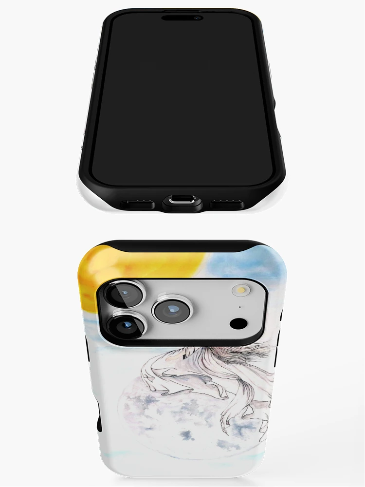 Thumbnail 3 of 4, iPhone Case, Moon Lady designed and sold by Roya Alami.