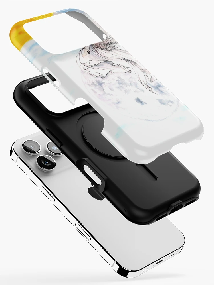 Thumbnail 2 of 4, iPhone Case, Moon Lady designed and sold by Roya Alami.