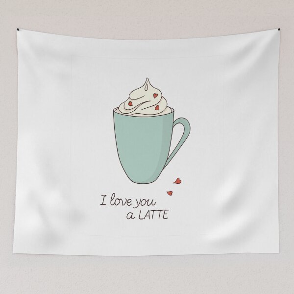 Item preview, Love You A Latte Design designed and sold by EBCustomDesign EBCD.