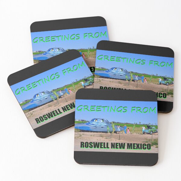 Item preview, Greetings from Roswell custom card work A designed and sold by David Lee Thompson.