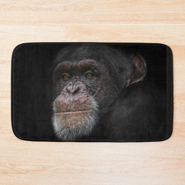 Item preview, Chimpanzee Portrait designed and sold by rawshutterbug.