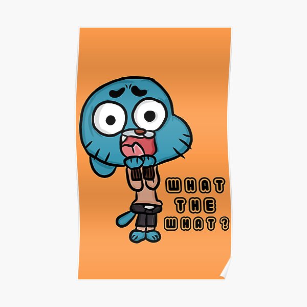 Gumball Character Posters Redbubble