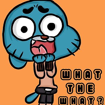 Big & Tall Cartoon Network Gumball Darwin Watterson Scribble