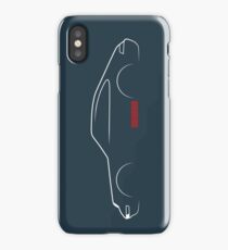 993 brushstroke design (dark background) iPhone Case/Skin