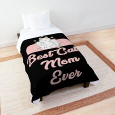 Cat mum cat mum best Comforter