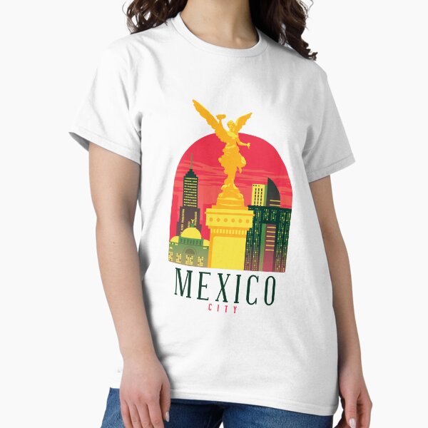 Vista previa del artículo con la obra «Ciudad de México», diseñado y vendido por Blacklasch.
