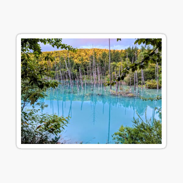 Shirogane Blue Pond Sticker