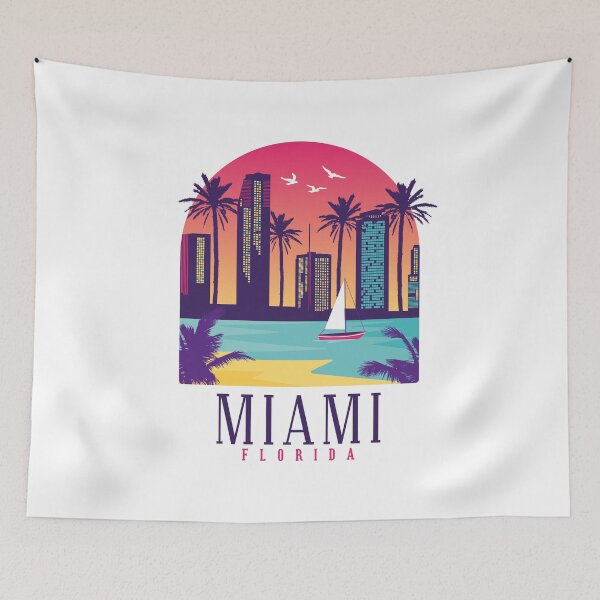 Item preview, Miami Florida designed and sold by Blacklasch.
