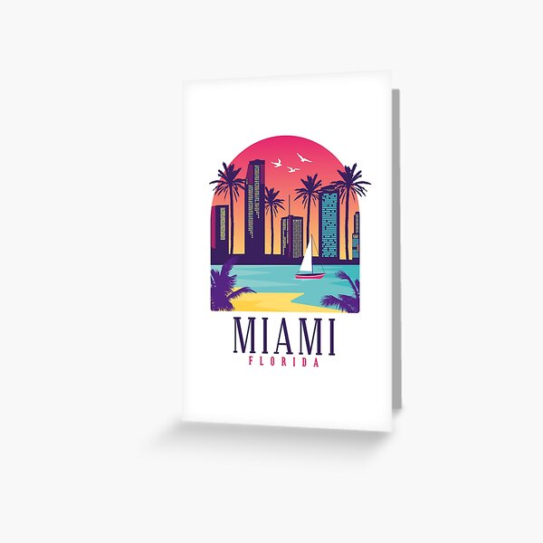 Item preview, Miami Florida designed and sold by Blacklasch.