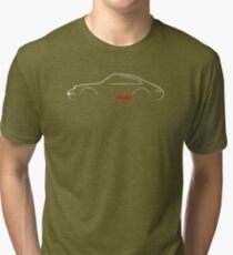 993 brushstroke design (dark background) Tri-blend T-Shirt