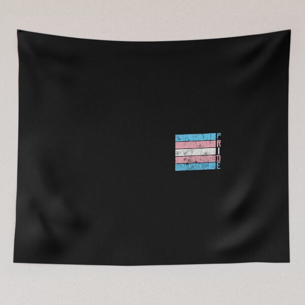 Item preview, Gay Pride LGBT Transgender Distressed Stripe design designed and sold by phoxydesign.