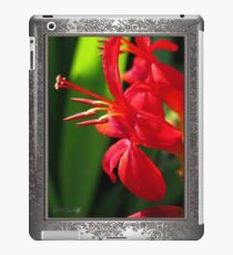Crocosmia named Lucifer iPad Case/Skin