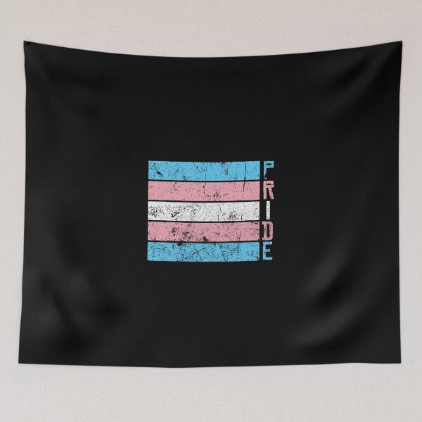 Item preview, Gay Pride LGBT Transgender Distressed Stripe design designed and sold by phoxydesign.