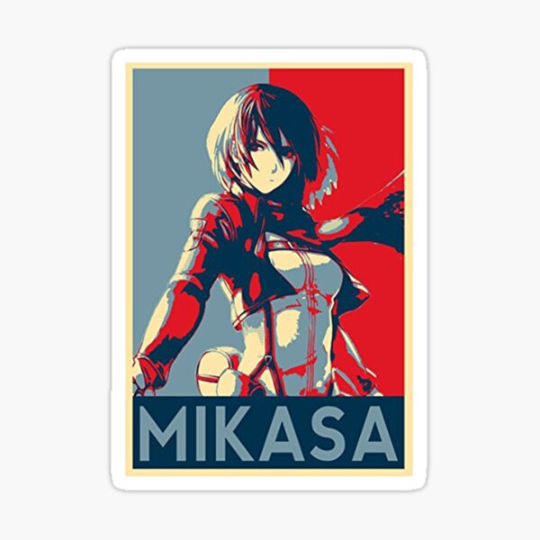 Mikasa Ackerman Shingeki no Kyojin / Attaque de Titan Sticker