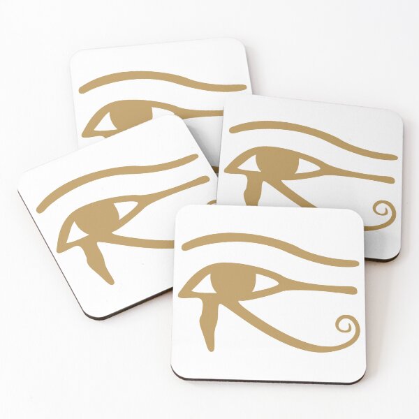 Item preview, Gold Eye of Horus/Ra designed and sold by Ta'wy Ancient Egyptian Merchandise.