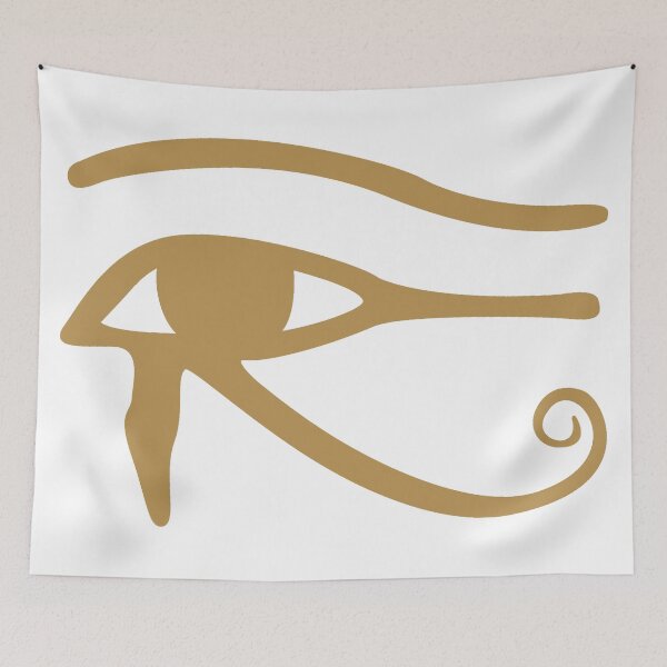 Item preview, Gold Eye of Horus/Ra designed and sold by Ta'wy Ancient Egyptian Merchandise.