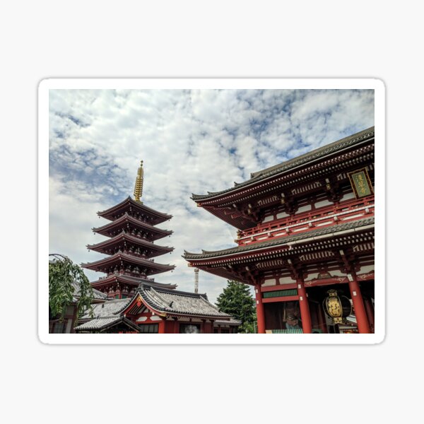 Asakusa, Tokyo, Japan Sticker