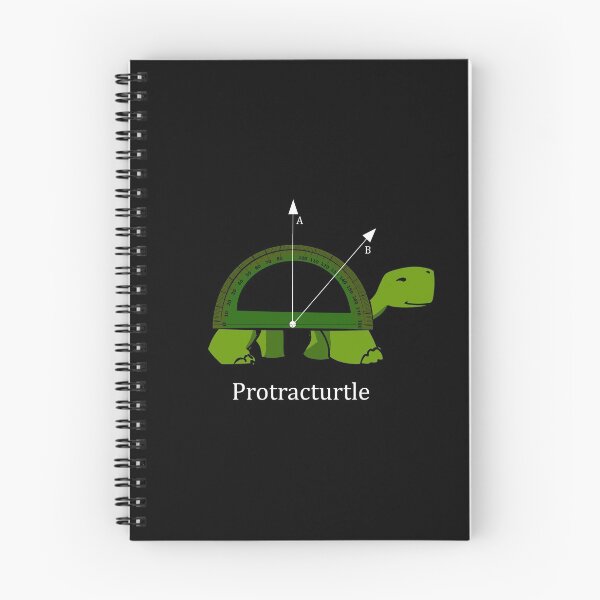 Item preview, Protracturtle -  Funny Math Turtle designed and sold by Bethcentral Designs.