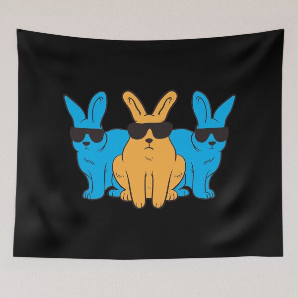 Item preview, Hip Hop Trio Bunnies Shades Funny Hipster Easter designed and sold by haselshirt.