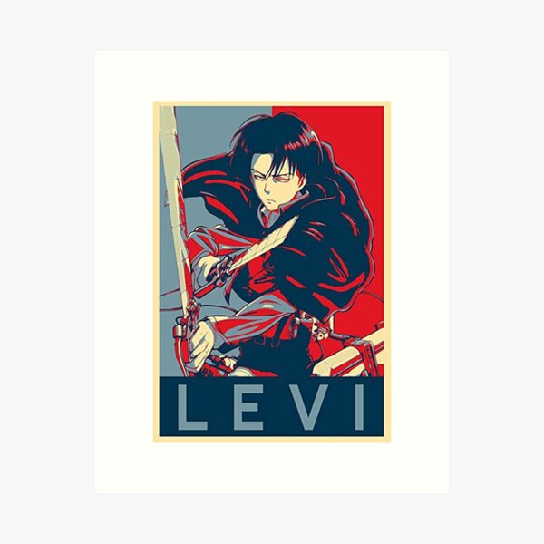 Levi Ackerman Shingeki no Kyojin / Attack on Titan Art Print