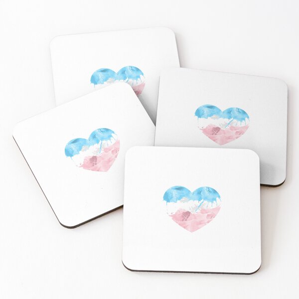 Item preview, Gay Pride LGBT Transgender Love Heart Art design designed and sold by phoxydesign.