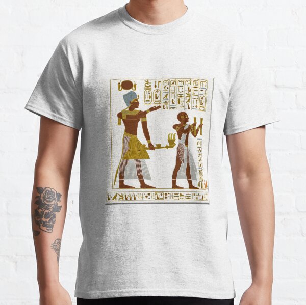 Seti I and Ramesses II offering to Royal Annals Classic T-Shirt
