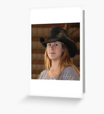 cowgirl Greeting Card