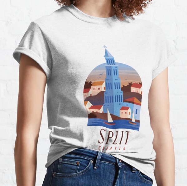 Split Kroatien Classic T-Shirt