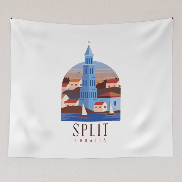 Item preview, Split Croatia designed and sold by Blacklasch.