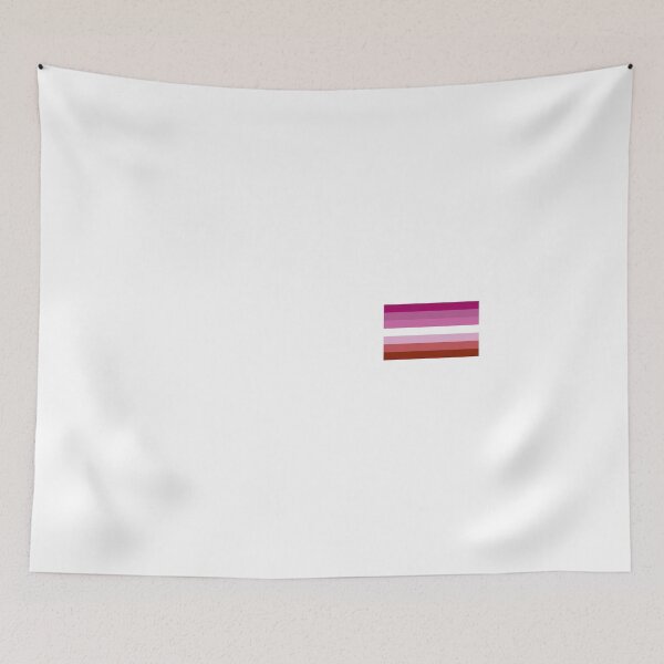 Item preview, Gay Pride LGBT Lipstick Lesbian Rainbow Flag 2018 designed and sold by phoxydesign.