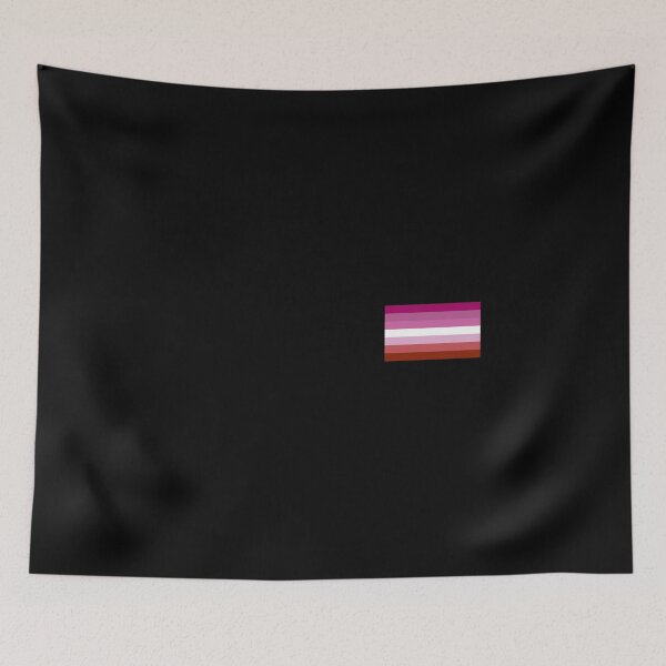 Item preview, Gay Pride LGBT Lipstick Lesbian Rainbow Flag 2018 designed and sold by phoxydesign.