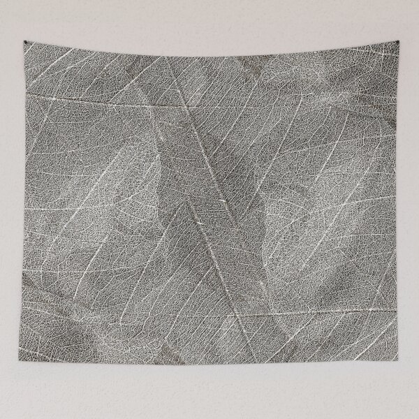 Item preview, Natural Abstract Energy Grey Skeleton Leaf Layers Design from Jenny Meehan designed and sold by Jenny Meehan Art Prints and Patterns  .